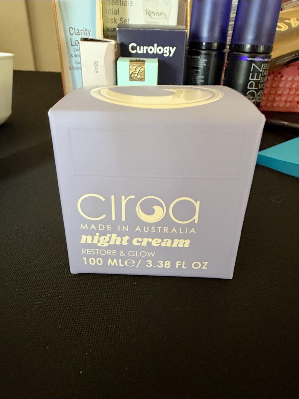 Ciroa Night Cream Restore & Glow - Lavender (100 ml)